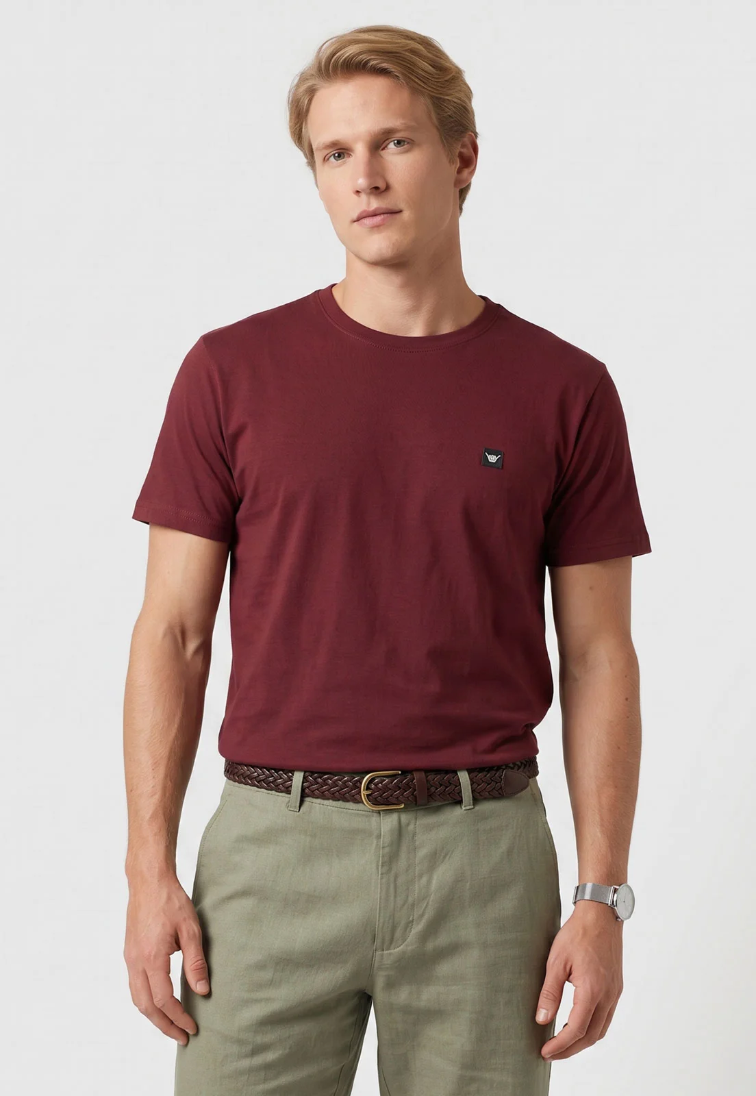 Camiseta Masculina Hang Loose Silk Mini Vinho
