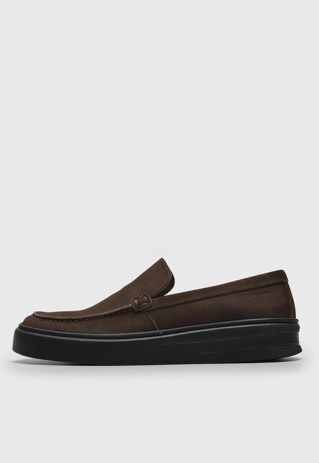 Mocassim de Couro Dudalina Loafer Marrom